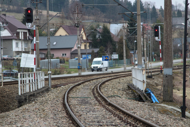 modernizacja, POIiŚ 2014-2020, Małopolska, przed modernizacją, Skawa, przystanek, kolejowa zakopianka