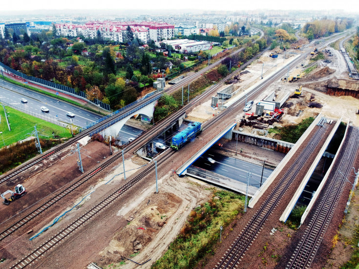 Kraków, E30, nowy wiadukt