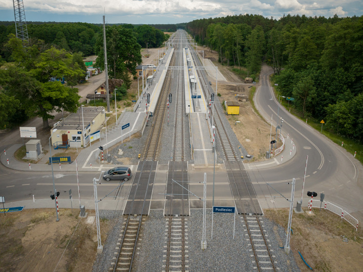 E59, przejście, samochód, nowa infrastruktura, Podlesiec