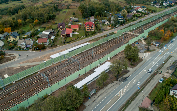 Sadowne, E75, Rail Baltica, CEF, Łochów, Czyżew, nowe przejście podziemne