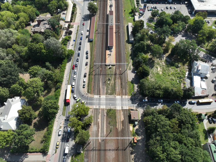 wiadukt, przejazd kolejowo-drogowy, nowa infrastruktura, Rembertów