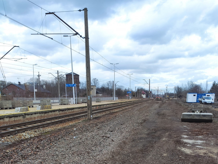 Łódź Żabieniec, Łódzki Węzeł Kolejowy, LK16, LK15, nowy tor, nowa infrastruktura, Zgierz