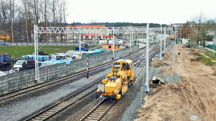 stacja, nowy przystanek, Ustka, LK405, nowa infrastruktura pasażerska, nowy tor