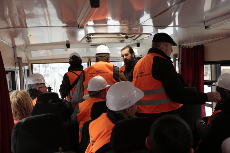 E75, Rail Baltica, CEF, Małkinia, briefing prasowy