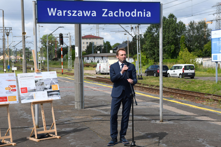 Warszawa Zachodnia, warszawski węzeł kolejowy, warszawska linia średnicowa, przebudowa peronu, Budimex