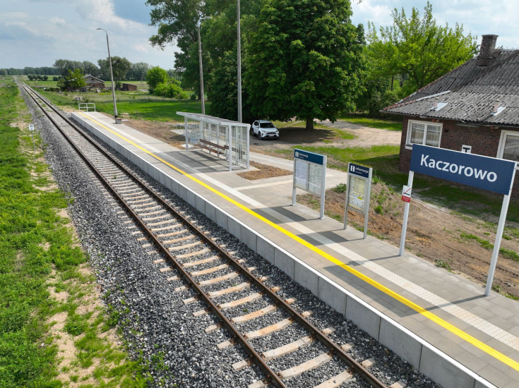 peron, przystanek, LK27, Kaczorowo