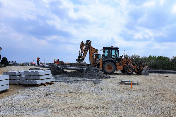 LK8, prace budowlane, Warka, nowy wiadukt drogowy, Grójecka