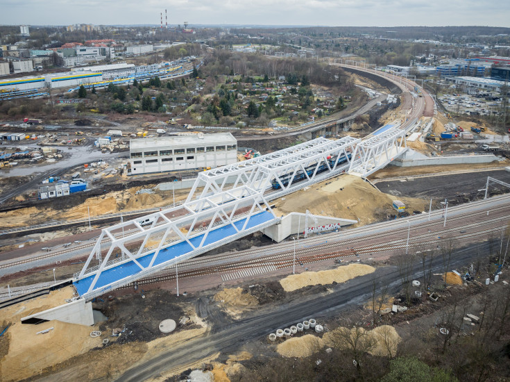 Katowice Ligota, Katowice, nowy wiadukt, nowa infrastruktura