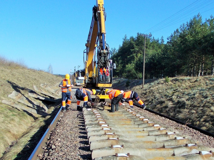 przejazd kolejowo-drogowy, prace torowe, nowa infrastruktura, Laskowice Pomorskie, Kwiatki, LK215