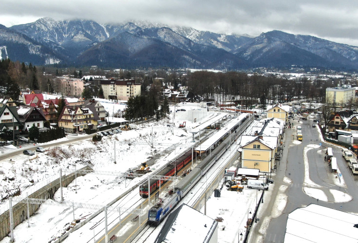 stacja, Zakopane, nowa infrastruktura, powrót pociagów, Tatry, kolejowa zakopianka, nowy peron, pociąg osobowy