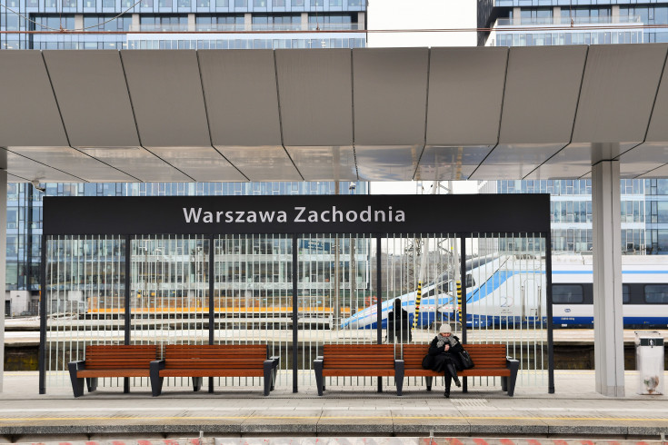 Warszawa Zachodnia, linia średnicowa, warszawska linia średnicowa, budowa peronu, Budimex, WWK