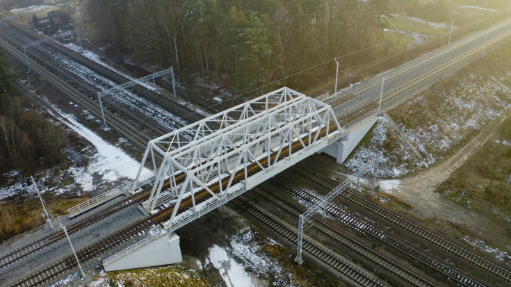 POIiŚ 2014-2020, Toszek Północ, Rudziniec Gliwicki, Paczyna, nowy wiadukt kolejowy