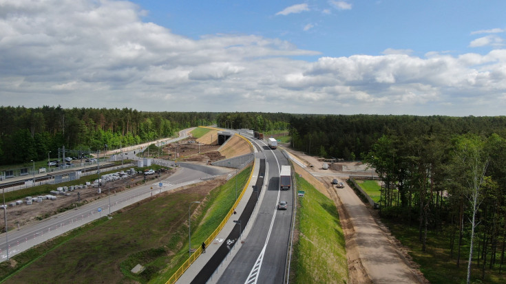 Rail Baltica, wiadukt drogowy, Topór, nowy wiadukt drogowy