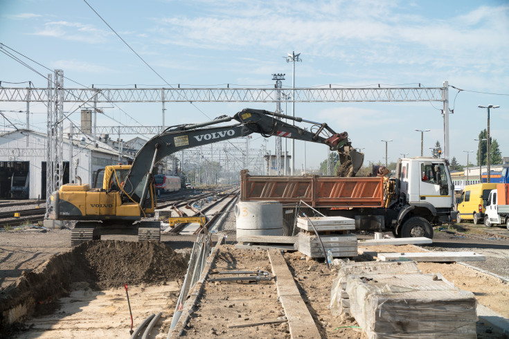 LK7, Lublin Główny, nowa infrastruktura pasażerska, nowy tor