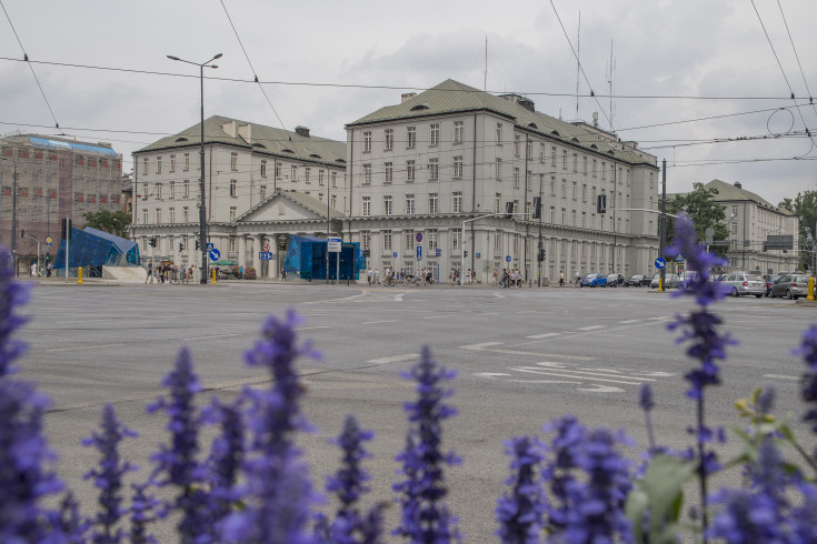 centrala, Warszawa, budynek