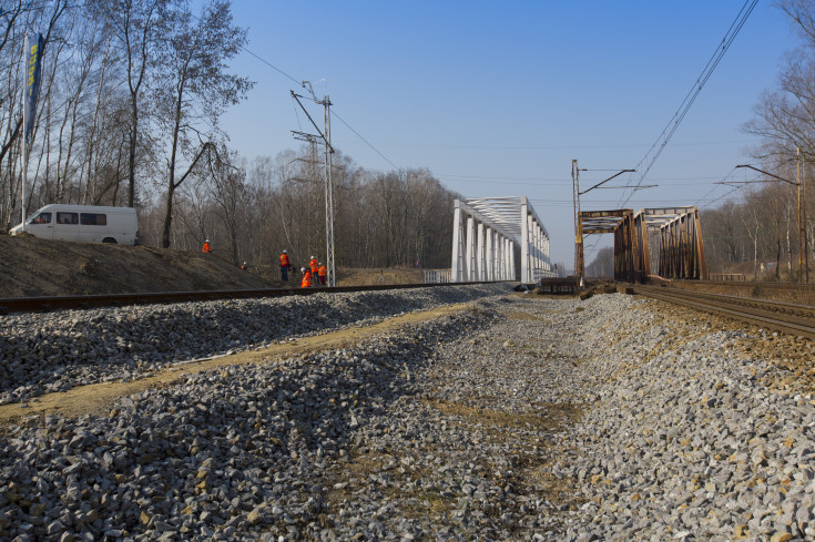 most, most kolejowy, Toszek Północ, Rudziniec Gliwicki, Stare Koźle, transport towarowy, Kanał Kędzierzyński