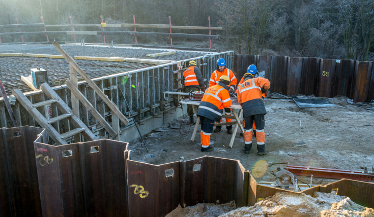 CEF, E20, Biała Podlaska, Rudka, przebudowa mostu