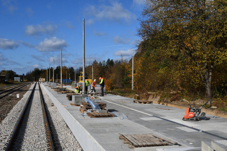 LK25, prace budowlane, nowa infrastruktura, Stąporków