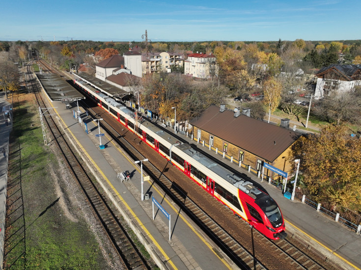 Otwock, nowy tor, nowa infrastruktura, Warszawa Wawer, linia otwocka