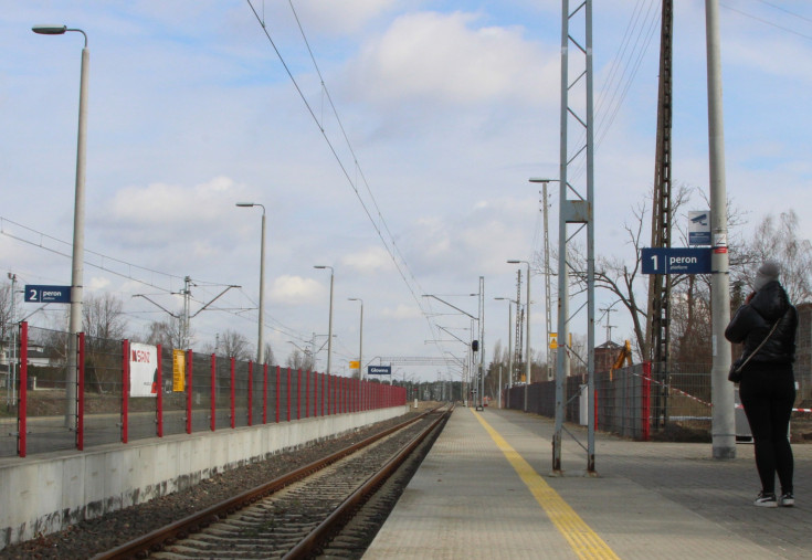 pasażer, peron, Łódzki Węzeł Kolejowy, nowa infrastruktura, Głowno