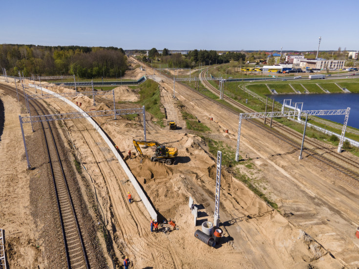 E75, Rail Baltica, CEF, Białystok Zielone Wzgórza