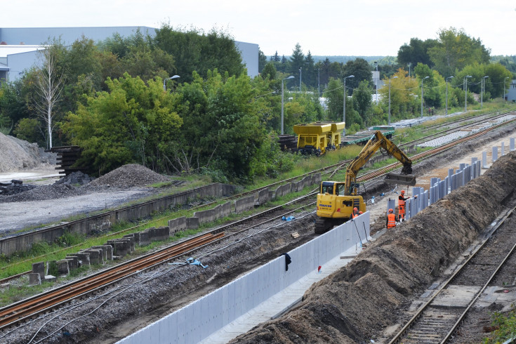 peron, stacja, LK25, prace budowlane, nowa infrastruktura, Końskie