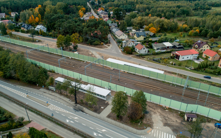 Sadowne, E75, Rail Baltica, CEF, Łochów, Czyżew, nowe przejście podziemne