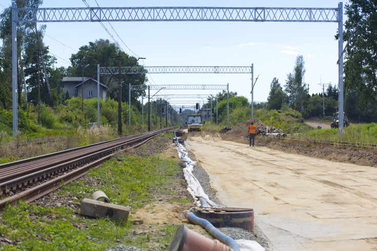 modernizacja, LK93, przystanek, Brzeszcze Jawiszowice