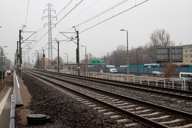 Warszawa, CEF, linia obwodowa, Warszawa Gdańska