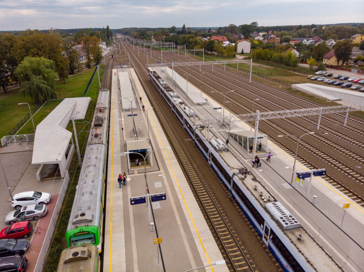 Sadowne, E75, Rail Baltica, CEF, Czyżew, Małkinia, modernizacja stacji