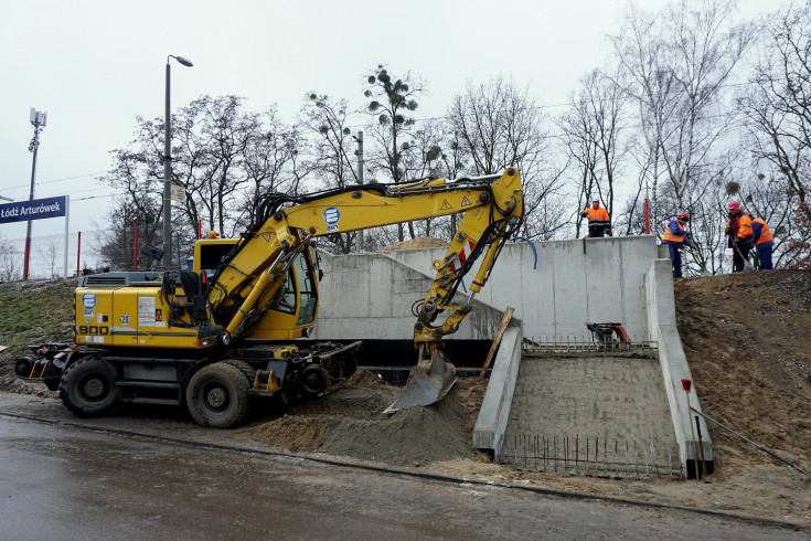 nowy przystanek, Łódź Arturówek, nowa infrastruktura pasażerska