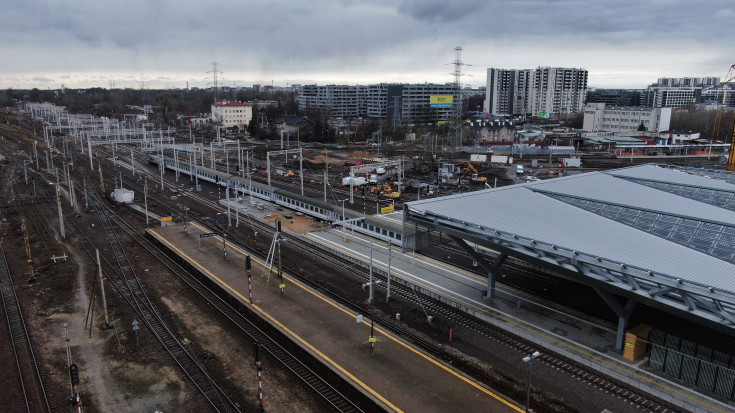 Warszawa Zachodnia, linia średnicowa, warszawska linia średnicowa, Budimex, WWK, nowy peron