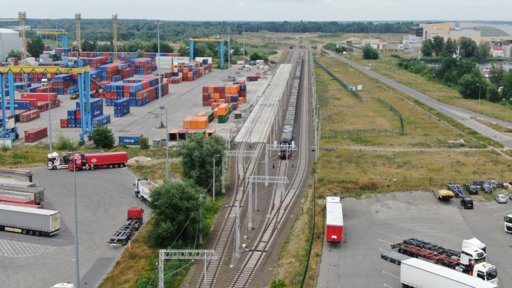 przewóz towarów, port Szczecin, nowy tor, nowa infrastruktura