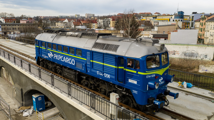 Gorzów Wielkopolski, estakada, próba obciążeniowa