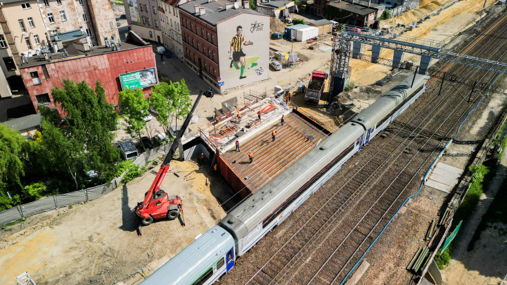 wiadukt, przebudowa, stacja, tor, Katowice, katowicki węzeł kolejowy, Graniczna