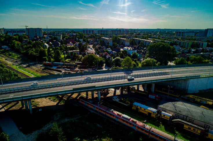 E75, Rail Baltica, Białystok, CEF, Czyżew, wiadukt kolejowy