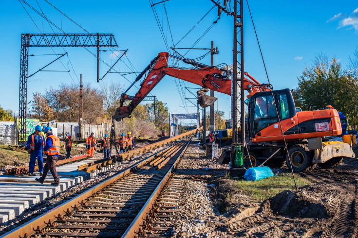 modernizacja, POIiŚ 2014-2020, rozjazd, Bydgoszcz Czyżkówko