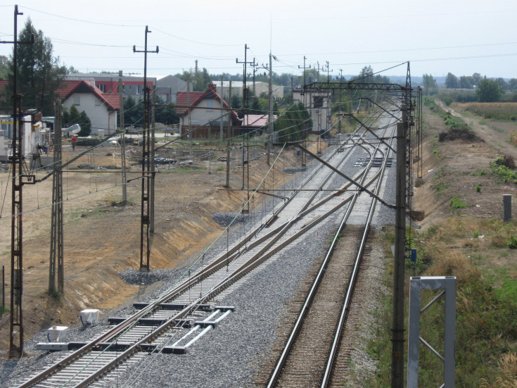 rozjazd, projekt rozjazdowy, Dąbrowa Oleśnicka, nowe urządzenia, EOR