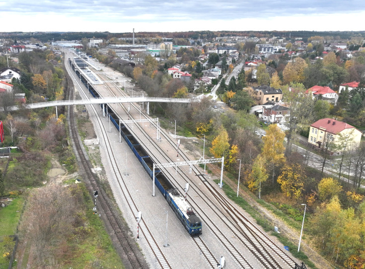 stacja, LK62, Olkusz, nowe przejście podziemne, nowa winda, nowy peron