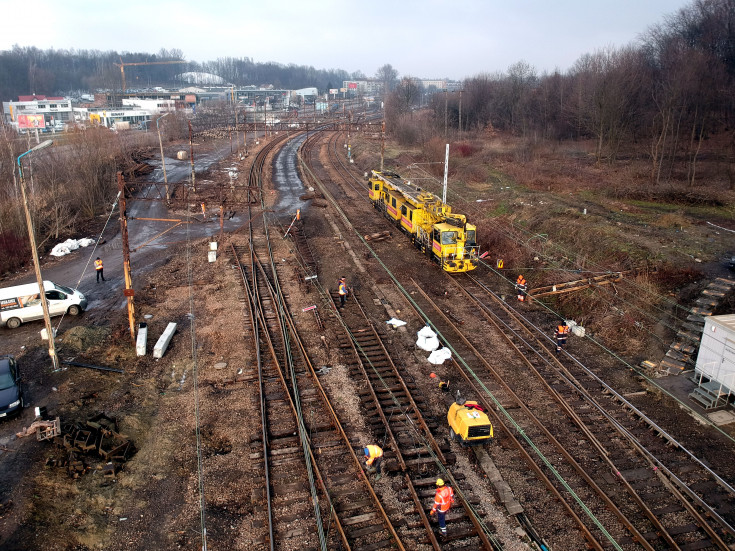 Kraków Płaszów, nowy przystanek, nowe przejście podziemne, Podbory Skawińskie, LK94