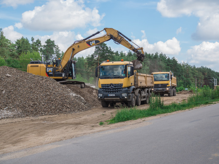 E75, Rail Baltica, CEF, Zaręby Kościelne