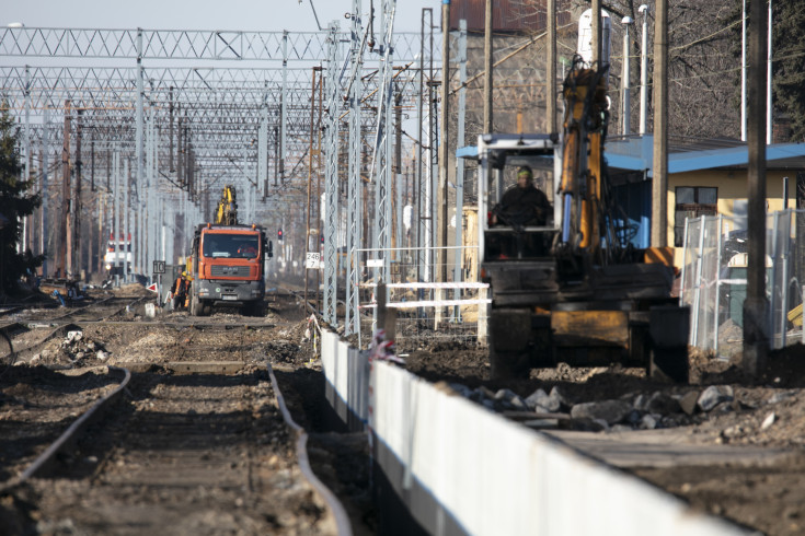 LK1, Częstochowa, Zawiercie, prace budowlane, Poraj