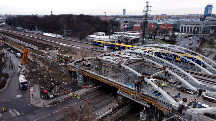 E30, nowa infrastruktura, most na Wiśle, Kraków Rudzice