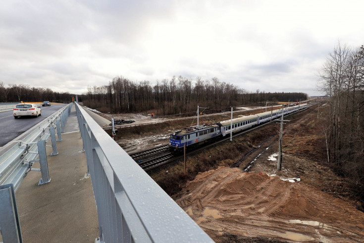 E75, Rail Baltica, Szepietowo, pociąg pasażerski, nowy wiadukt drogowy