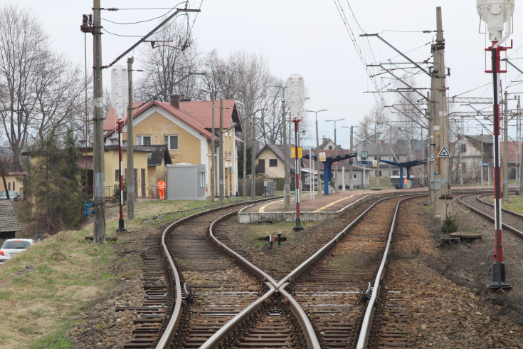 stacja, POIiŚ 2014-2020, małopolskie, przed modernizacją, Raba Wyżna, kolejowa zakopianka