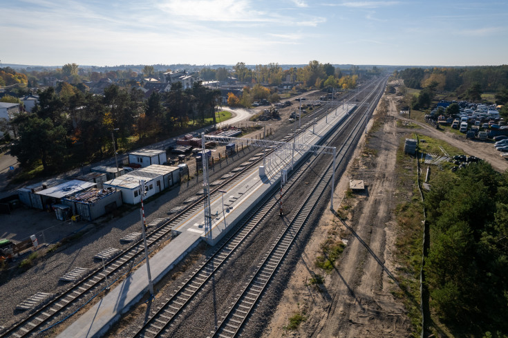 stacja, LK182, nowa infrastruktura, Siewierz