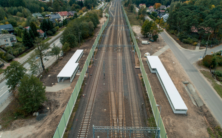 Sadowne, E75, Rail Baltica, CEF, Łochów, Czyżew, nowe przejście podziemne