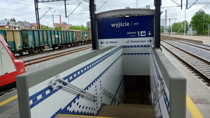 stacja, nowe przejście podziemne, Nakło nad Notecią