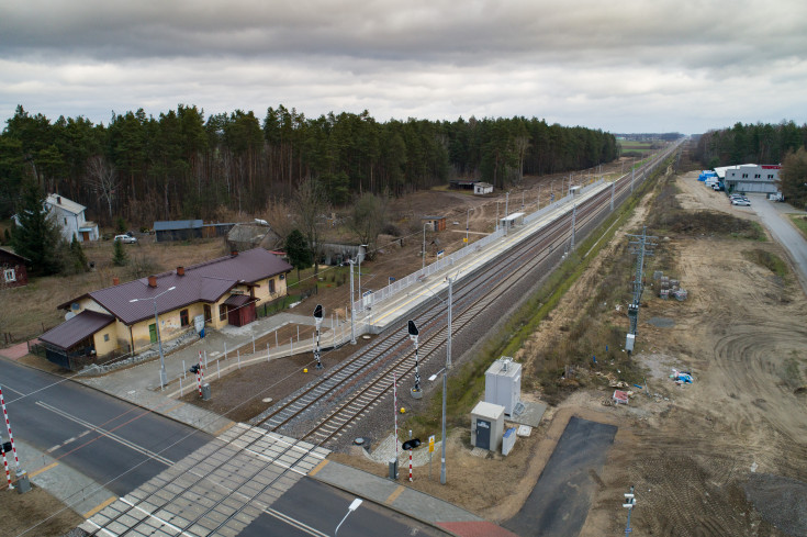 E75, Rail Baltica, CEF, Zaręby Kościelne, przystanek