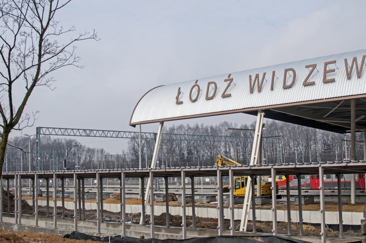 pasażer, peron, modernizacja, Łódź, pociąg, wiata, Łódź Widzew, Łódzka Kolej Aglomeracyjna, ŁKA